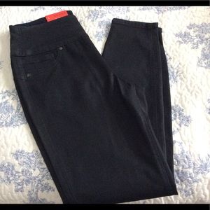 SPANX Denim Black Leggings Sz L